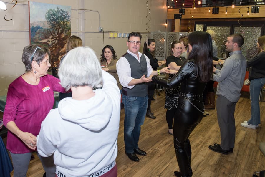 Dance at event celebration