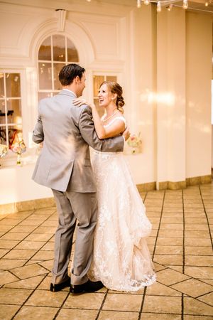 Outdoor portrait of dance partners