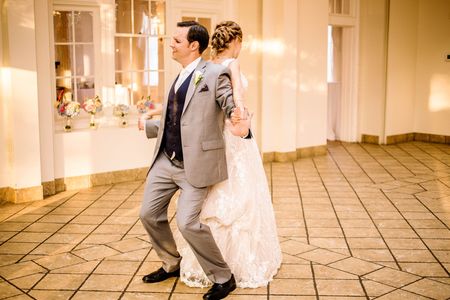 Dance couple portrait
